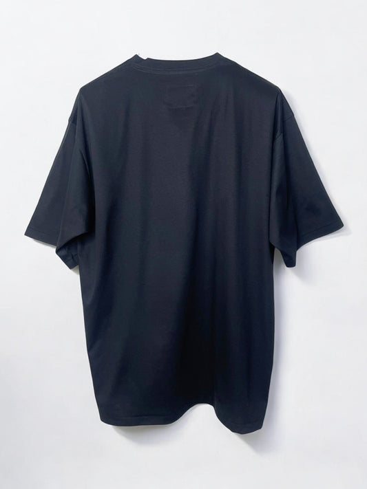 Smooth Basic (Cotton), 351769, S/S LOOSE CREW, BLACK