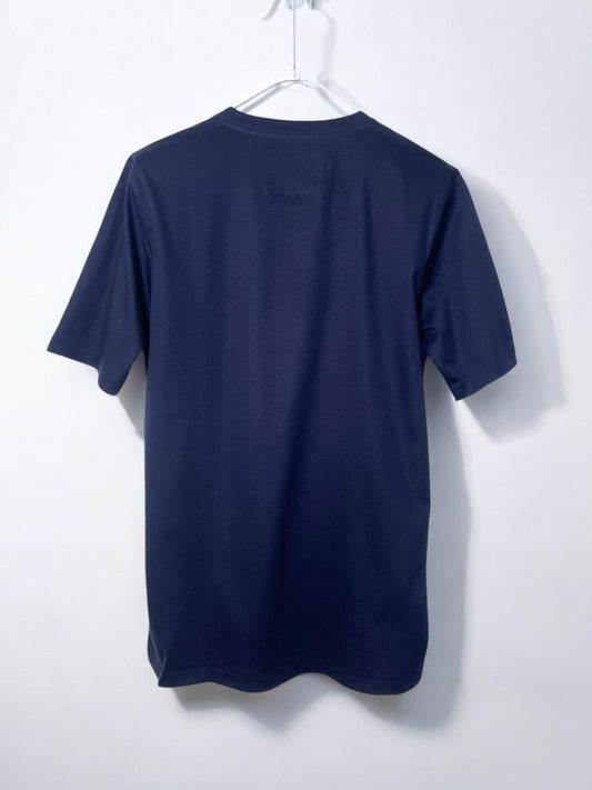 SUPIMA COTTON SMOOTH, #731110, S/S CREW, NAVY