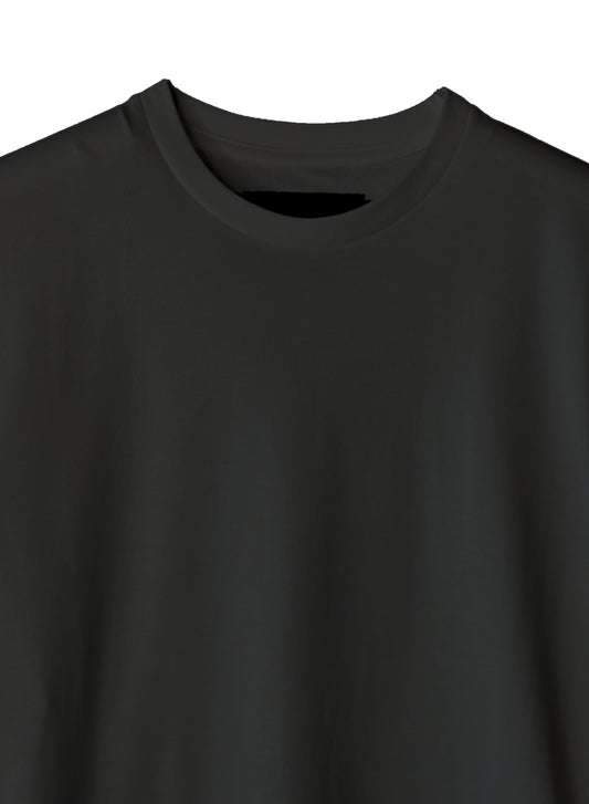 SUPIMA COTTON SMOOTH, #731110, S/S CREW, BLACK