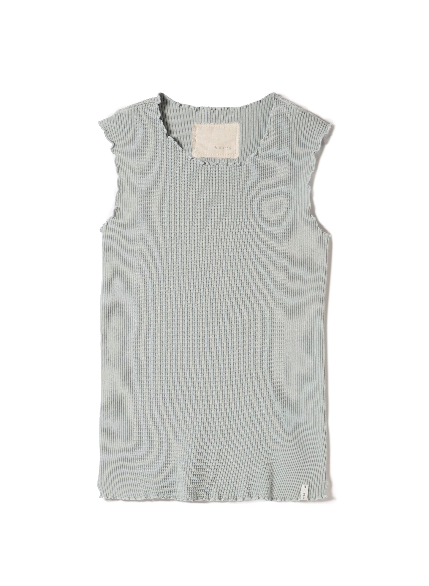 Waffle Rib Combo Tube, Tanktop. #802-747, GREY