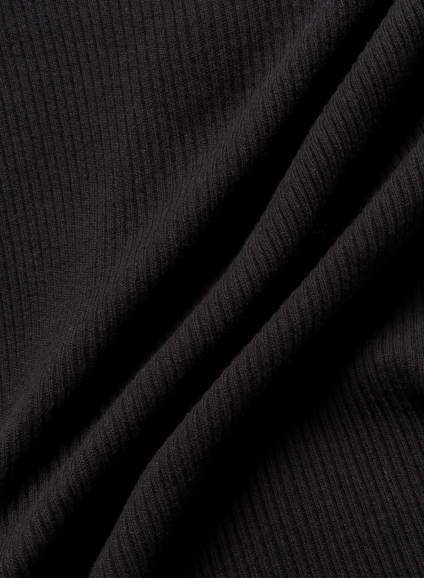 Waffle Rib Combo Tube, Long Sleeve Dolman Top. #802-739, Black