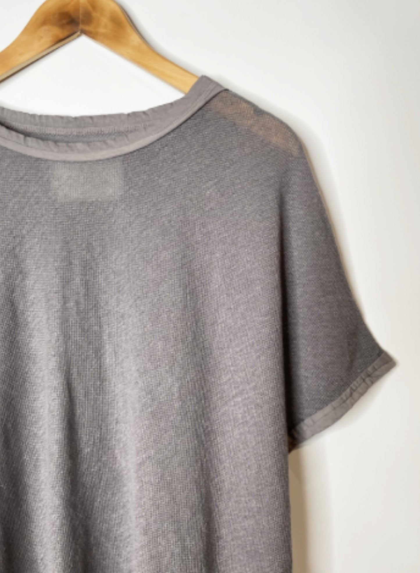 Hemp Seed Stichs, #831-821, OVERSIZED FRENCH SLV, CHARCOAL, One Size Fits All