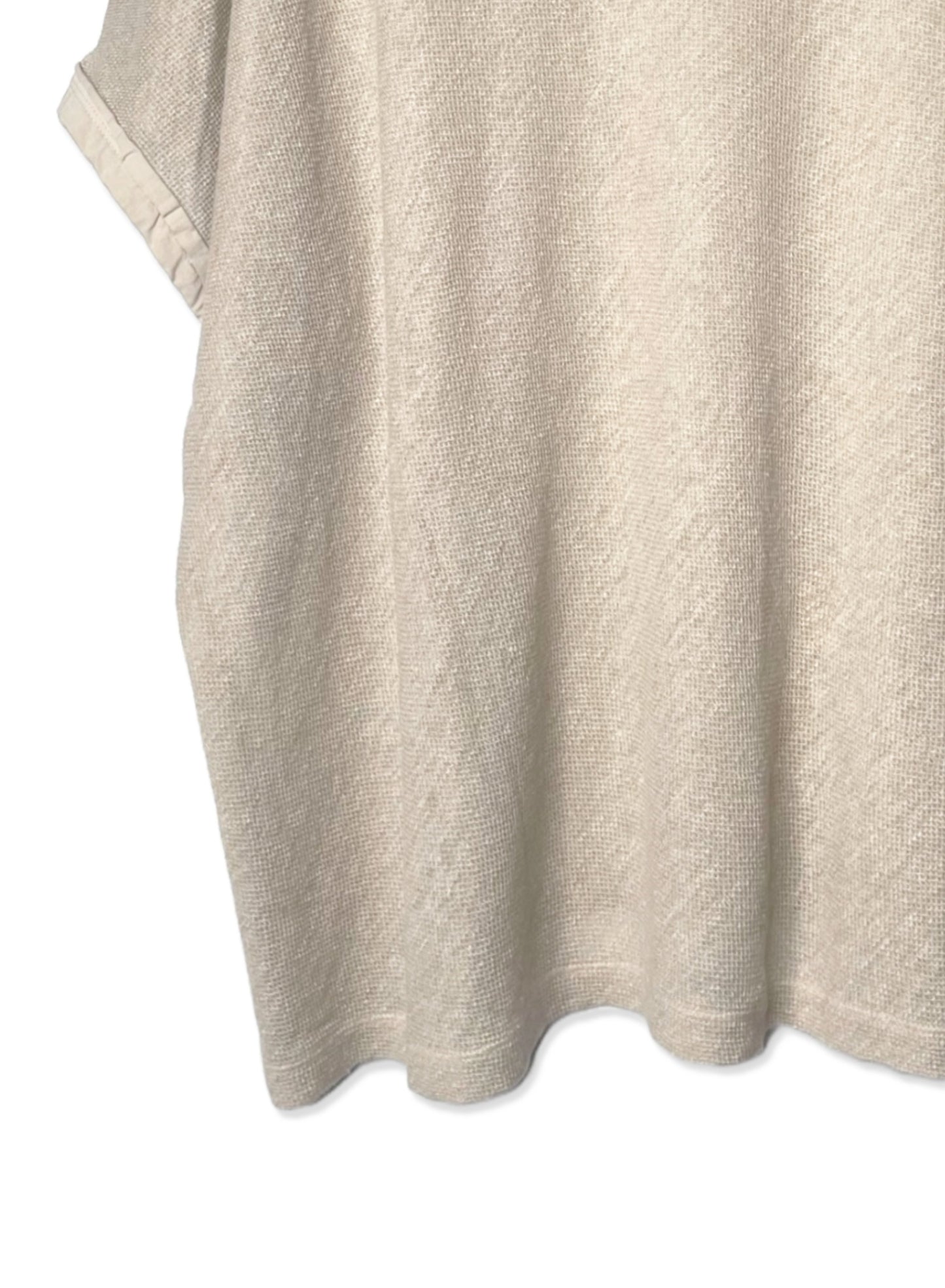Hemp Seed Stichs, #831-821, OVERSIZED FRENCH SLV, SAND KHAKI, One Size Fits All