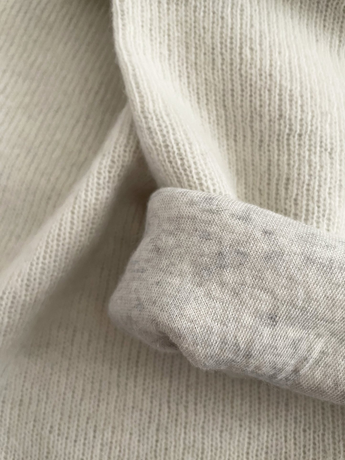 Wool DBL Face, Boat Neck Top, #832-836, 41%cotton, 38%wool, 21%nylon, WHITE, ONE SIZE