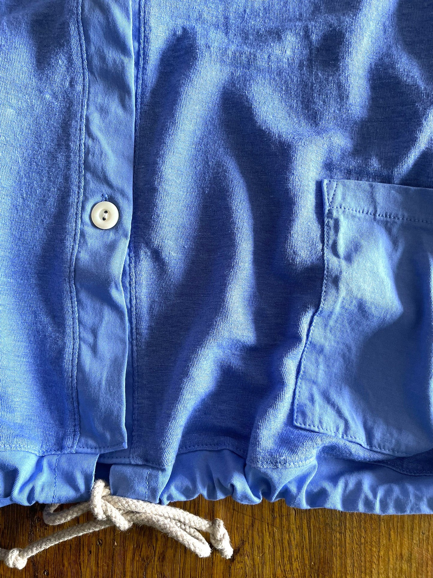Hemp Jersey, Summer JK, Hemp 100%, #841-852, BLUE, One Size Fits All