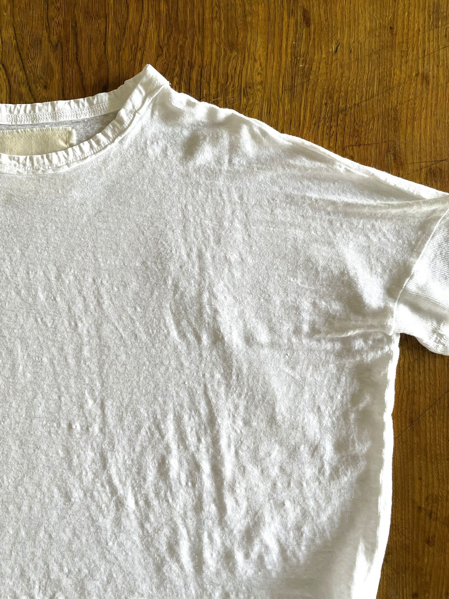 Hemp Jersey, Oversized SS Crew, 851-880, Hemp 100%, WHITE, One Size Fits All