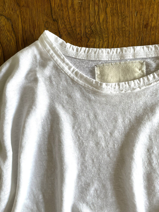 Hemp Jersey, Oversized SS Crew, 851-880, Hemp 100%, WHITE, One Size Fits All