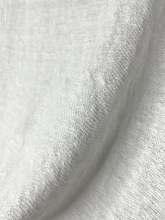 Hemp Jersey, Summer JK, Hemp 100%, #841-852, WHITE, One Size Fits All