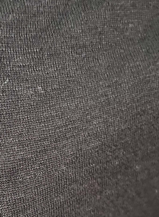 Hemp Jersey, Summer JK, Hemp 100%, #841-852, BLACK, One Size Fits All
