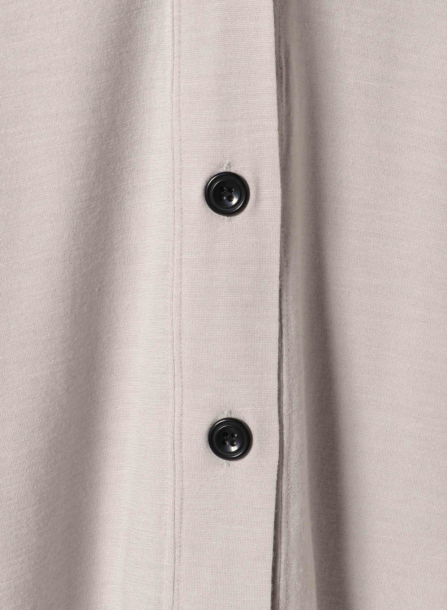 Washable Wool Jersey, Set In-Raglan Combo LS V-Neck Cardigan, #1120006, Grey