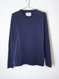 Hi-Soft 36Gage Jersey. #1120012, LS Regular Shape Crew Tee, NAVY