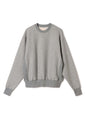 Cotton Tencel Brushed Fleece, LS Crew Sweat Shirts, #112975, HT Grey