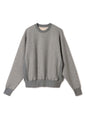 Cotton Tencel Brushed Fleece, LS Crew Sweat Shirts, #112975, HT Charcoal