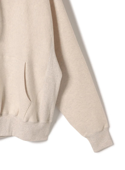 TENCEL BRUSHED FLEECE -REVERSE WEAVE- (Blend) , 85% Cotton / 15% Lyocel, L/S ZIPHOODIE, #112976ZIP, BLACK