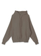 Cotton Tencel Brushed Fleece, LS Hooded Sweat Shirts,  #112976, Charcoal