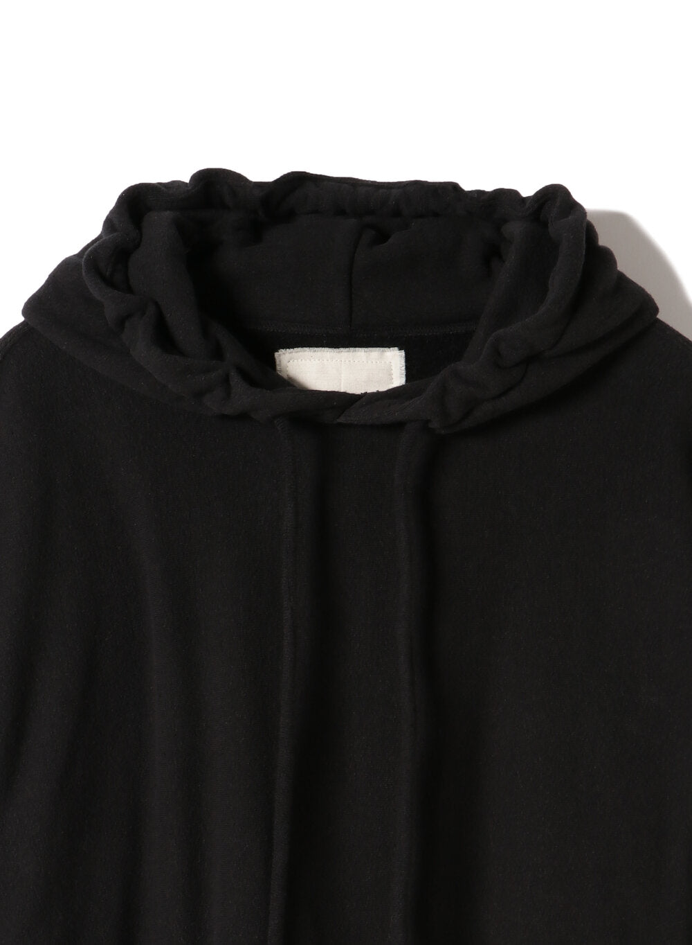 Reverse Cotton 20Gage Pile, LS Hooded Sweat Shirts, #112979, Black