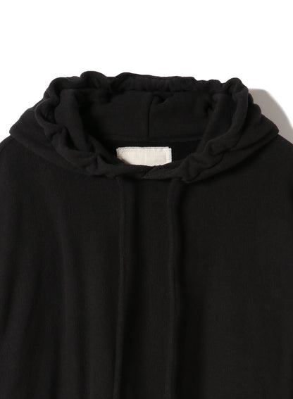 Reverse Cotton 20Gage Pile, LS Hooded Sweat Shirts, #112979, Black