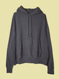 Reverse Cotton 20Gage Pile, LS Hooded Sweat Shirts, #112979, CHARCOAL
