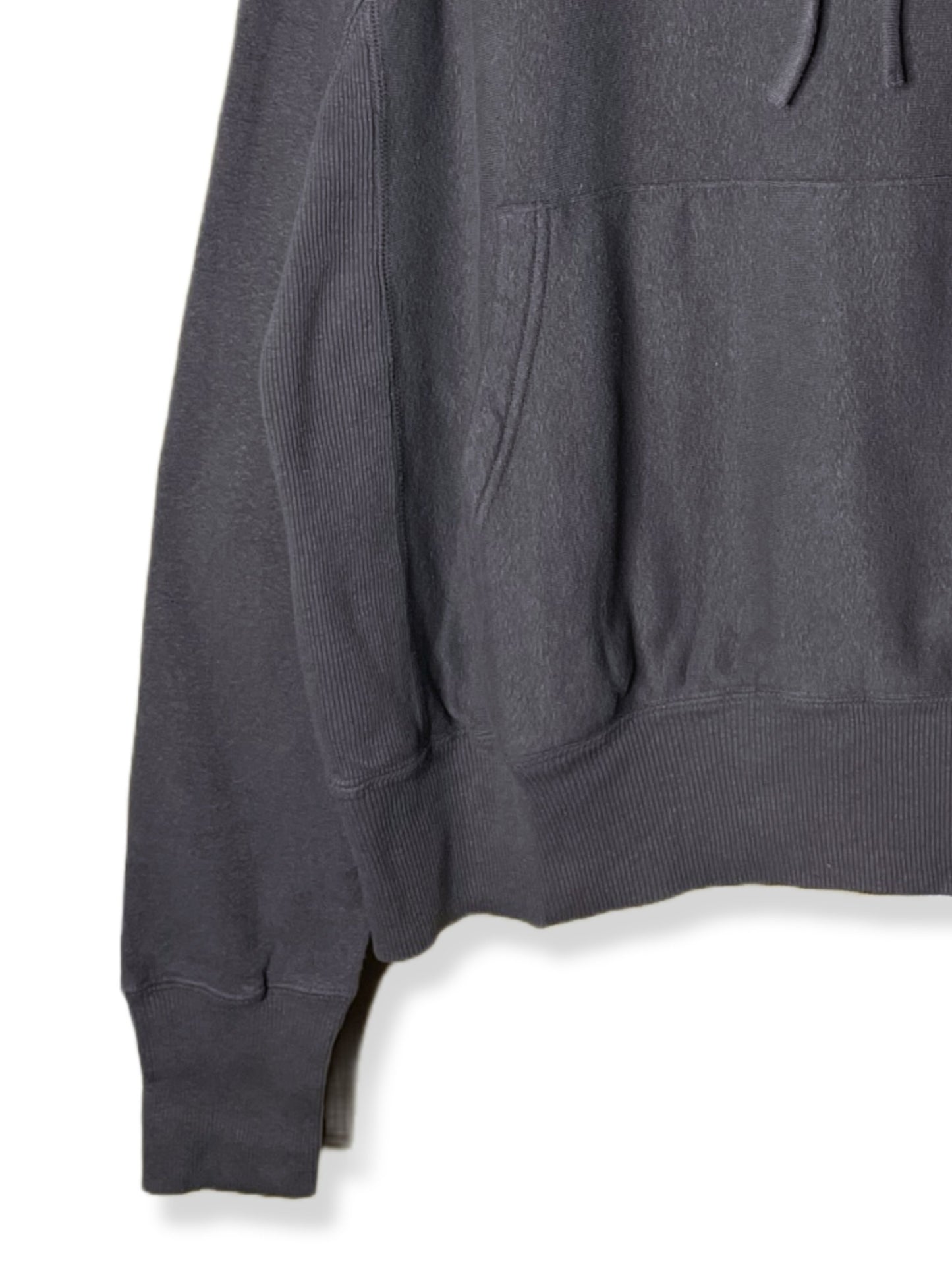 Reverse Cotton 20Gage Pile, LS Hooded Sweat Shirts, #112979, CHARCOAL