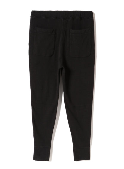 Reverse Cotton 20Gage Pile, Pants, #112980, Black