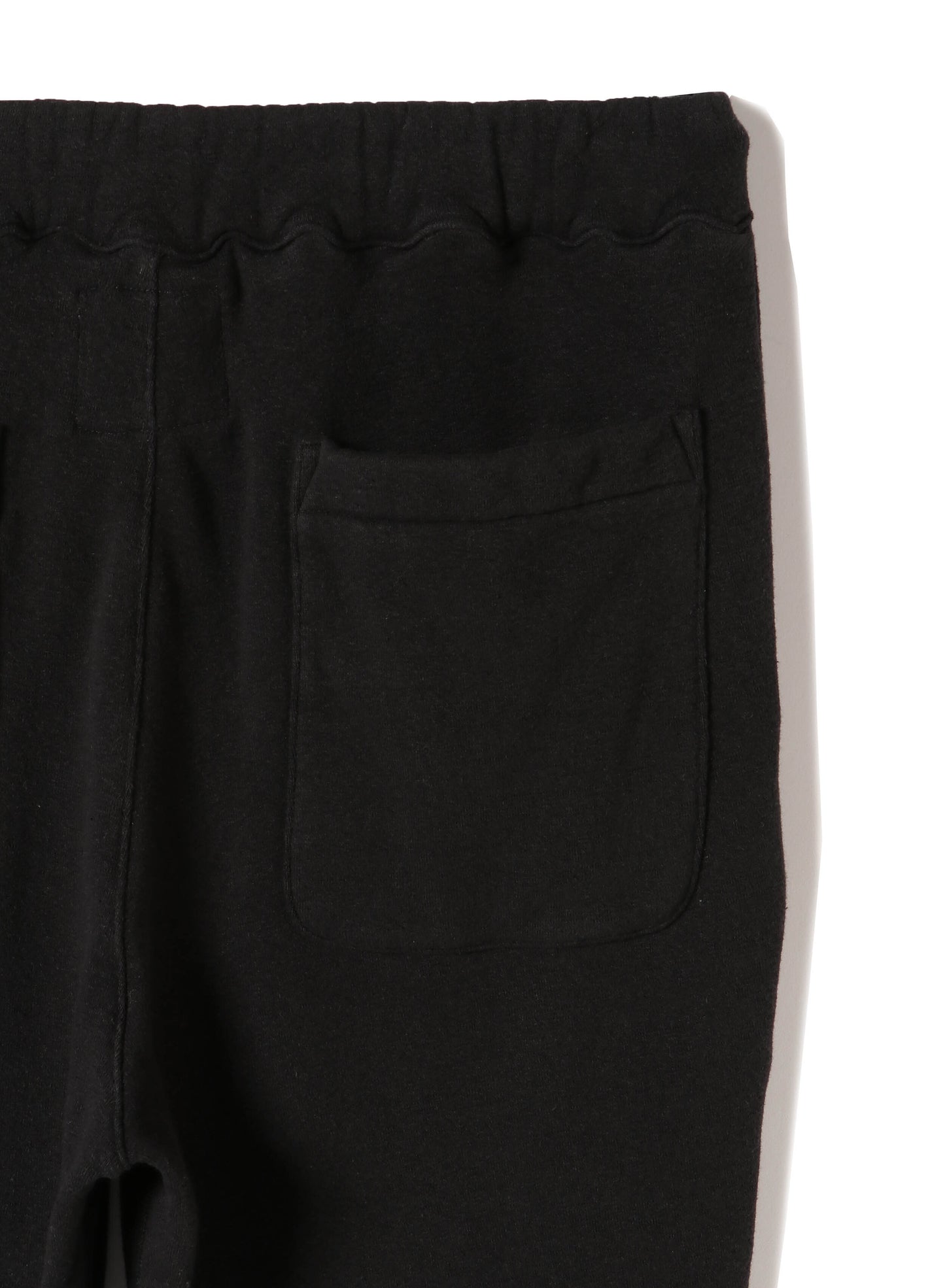 Reverse Cotton 20Gage Pile, Pants, #112980, Black