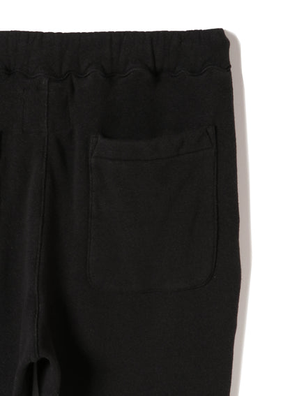Reverse Cotton 20Gage Pile, Pants, #112980, Black