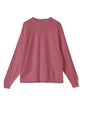 Hi-Soft 18Gage Gauze Fleece, LS Crew Sweat Shirts、#112981, Burgandy