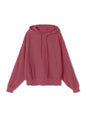 Hi-Soft 18Gage Gauze Fleece, LS  Hooded Sweat Shirts、#112982, BURGANDY