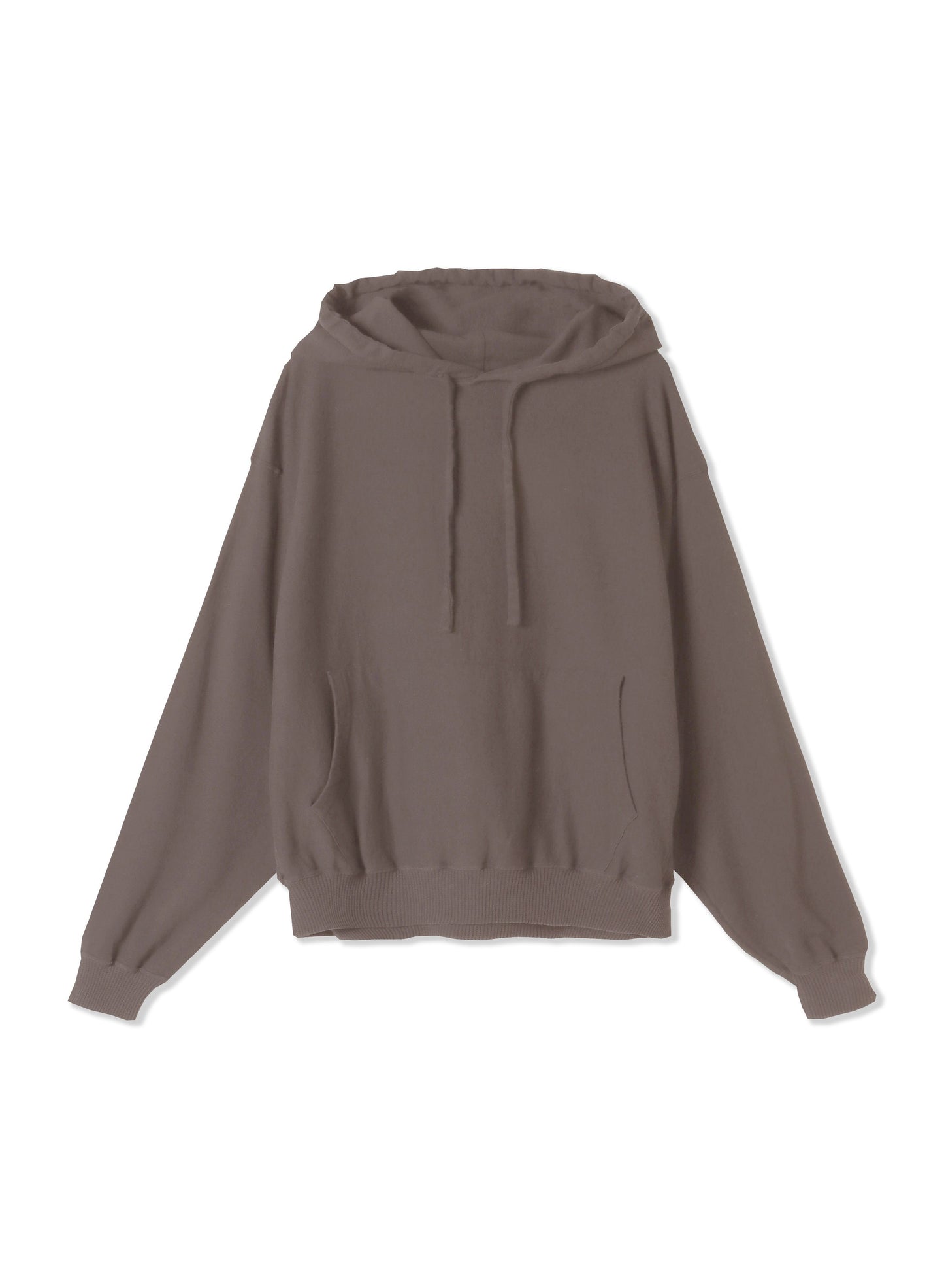 Hi-Soft 18Gage Gauze Fleece, LS  Hooded Sweat Shirts、#112982, DARK CHARCOAL