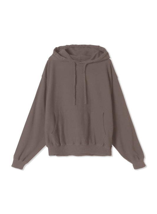 Hi-Soft 18Gage Gauze Fleece, LS  Hooded Sweat Shirts、#112982, DARK CHARCOAL