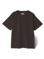 Reverse Cotton 32Gage Jersey, SS Reg. Shape Crew Tee, #112984, BLACK