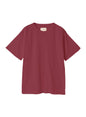 Reverse Cotton 32Gage Jersey,  #112986, SS Loose. Shape Crew Tee, BURGANDY