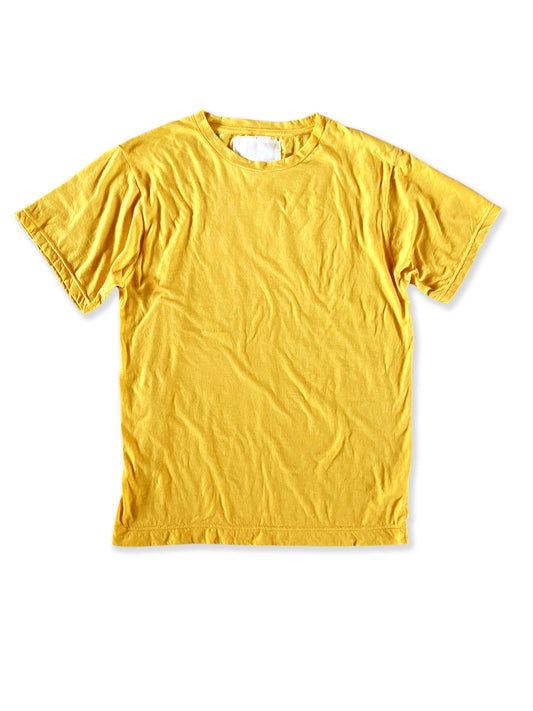 Hi-Soft 36Gage Jersey, SS Reg. Shape Crew Tee,  #112989, MUSTARD