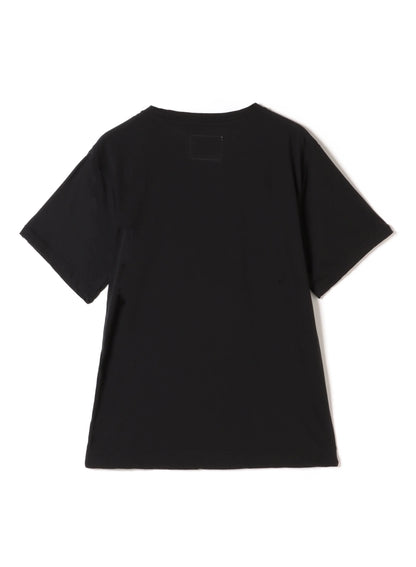 Hi-Soft 36Gage Jersey, SS Reg. Shape Crew Tee,  #112989, BLACK