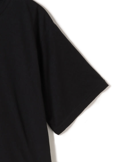 Hi-Soft 36Gage Jersey, SS Reg. Shape Crew Tee,  #112989, BLACK