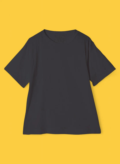 Hi-Soft 36Gage Jersey, SS Reg. Shape Crew Tee,  #112989, BLACK