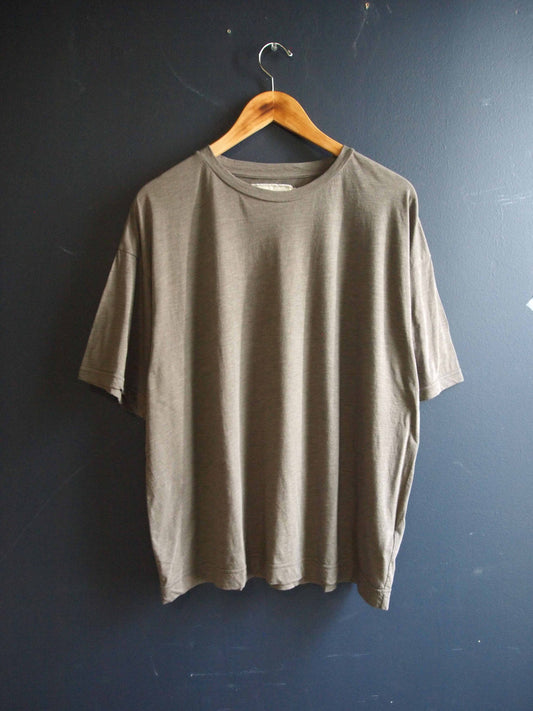 Hi-Soft 36Gage Jersey, SS Loose. Shape Crew Tee, #112991, CHARCOAL