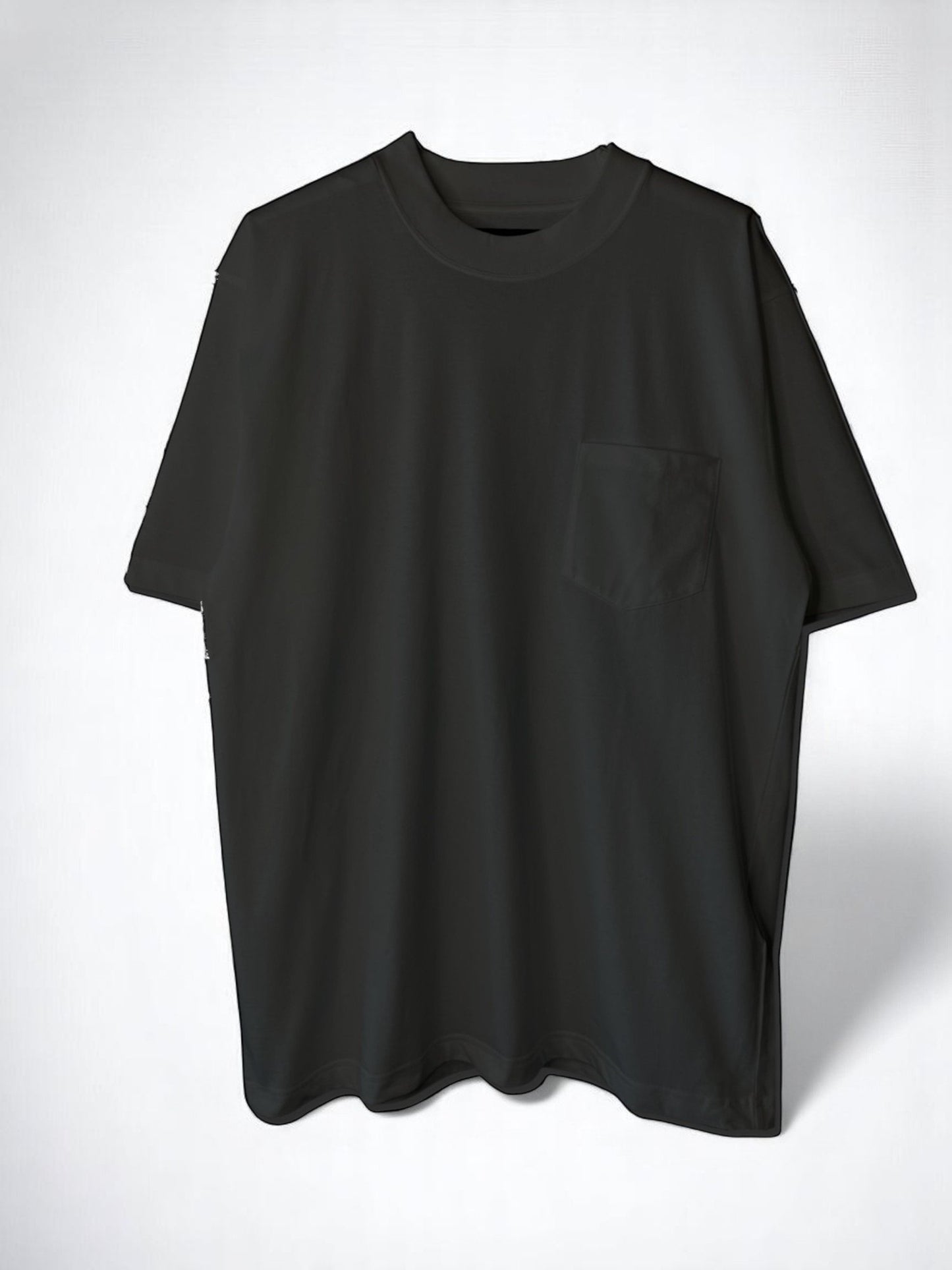 Non-Fuzz Heavyset JZ., #1310042, S/S CREW w/PKT, BLACK