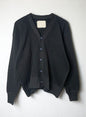 Waffle Rib Combo Tube,UNISEX Cardigan. #1410063, BLACK