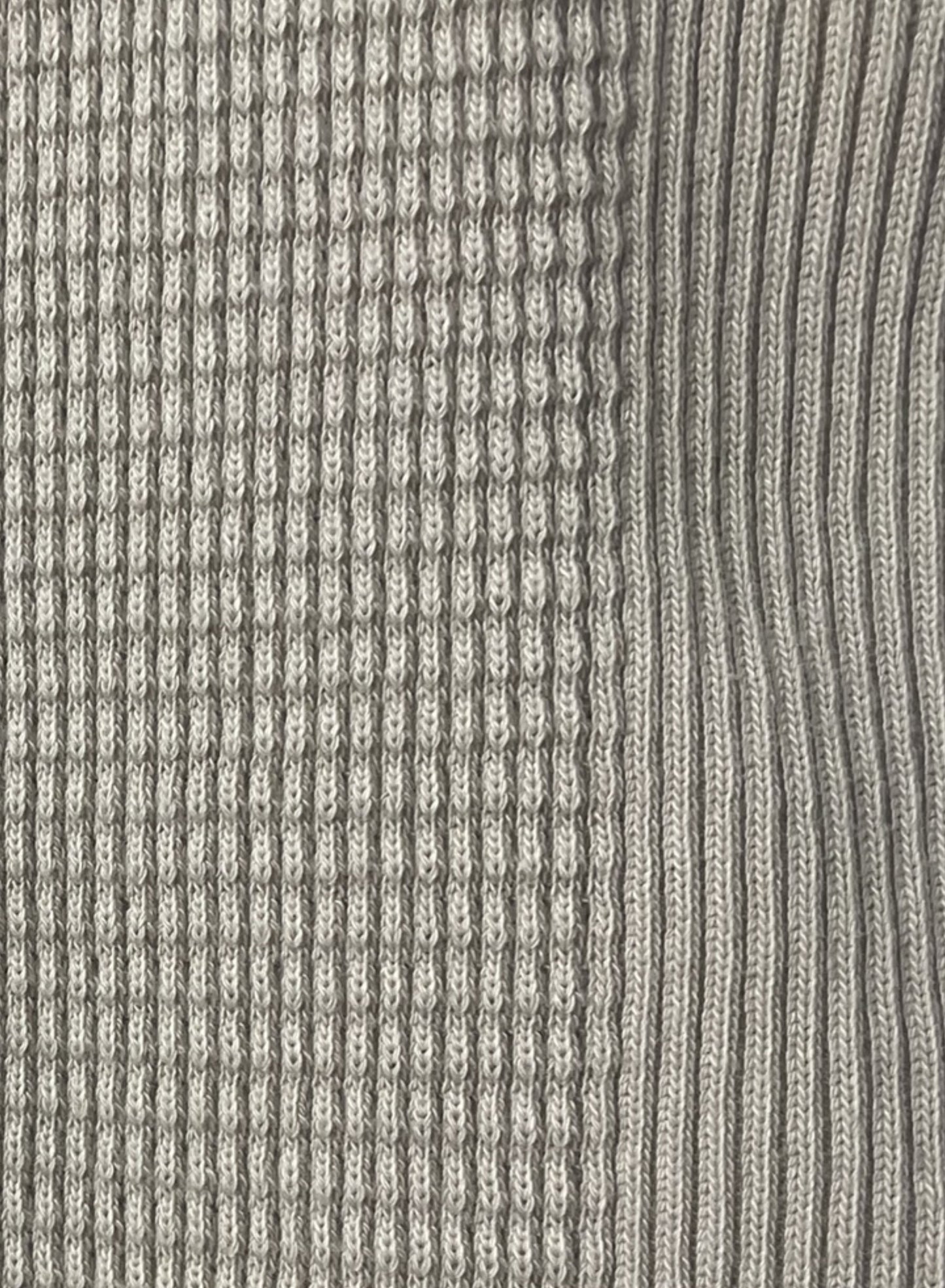 Waffle Rib Combo Tube, Tank top. #802-747, SAND KHAKI