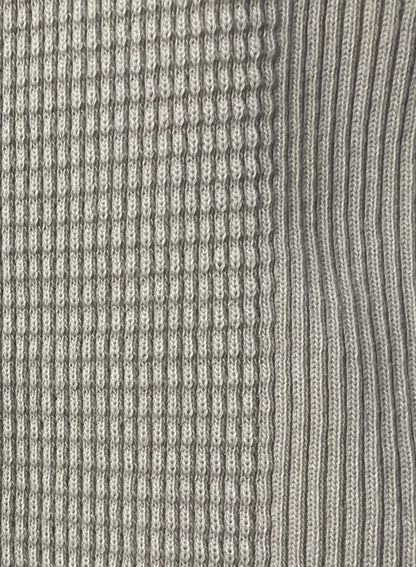 Waffle Rib Combo Tube, Tank top. #802-747, SAND KHAKI