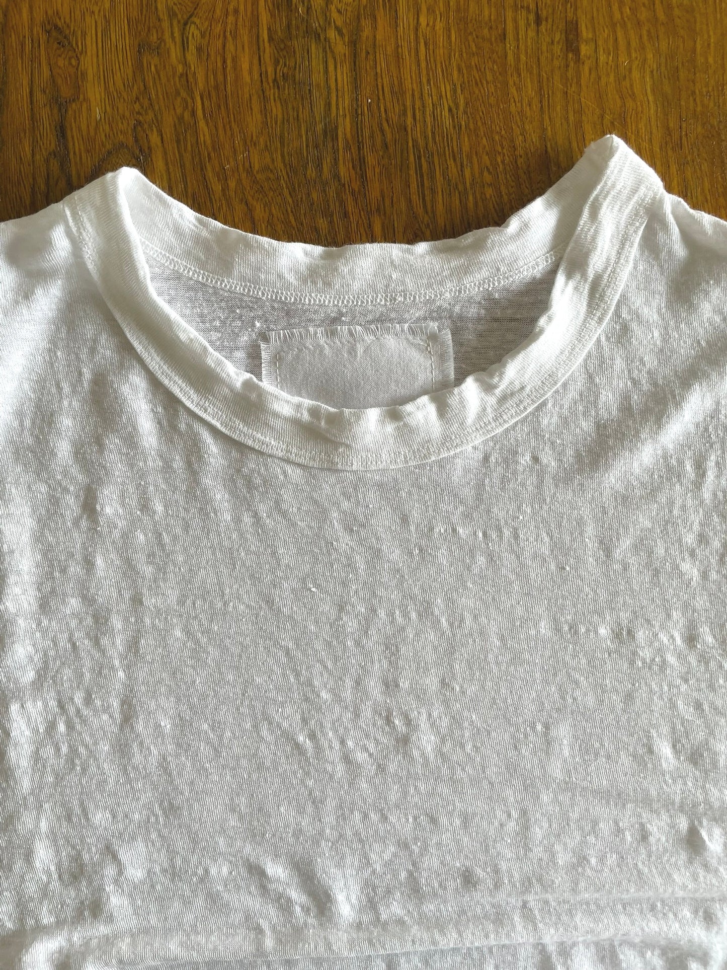 Hemp Jersey, S/S CREW, VLR1410064, Hemp 100%, WHITE