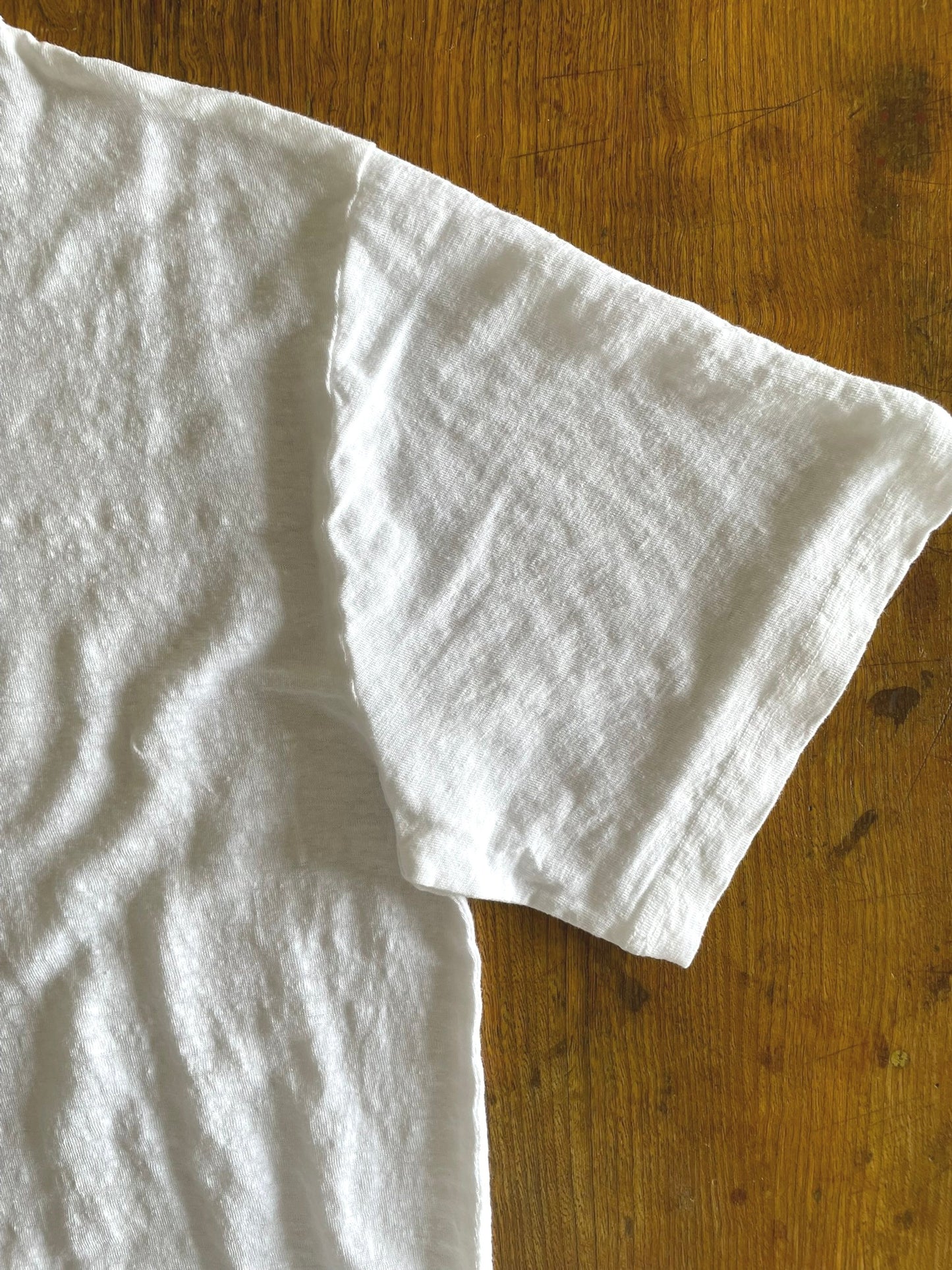 Hemp Jersey, S/S CREW, VLR1410064, Hemp 100%, WHITE