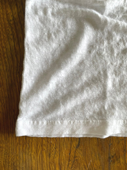 Hemp Jersey, S/S CREW, VLR1410064, Hemp 100%, WHITE