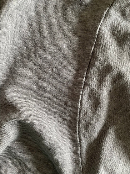 Hemp Jersey, S/S CREW, VLR1410064, Hemp 100%, CHARCOAL