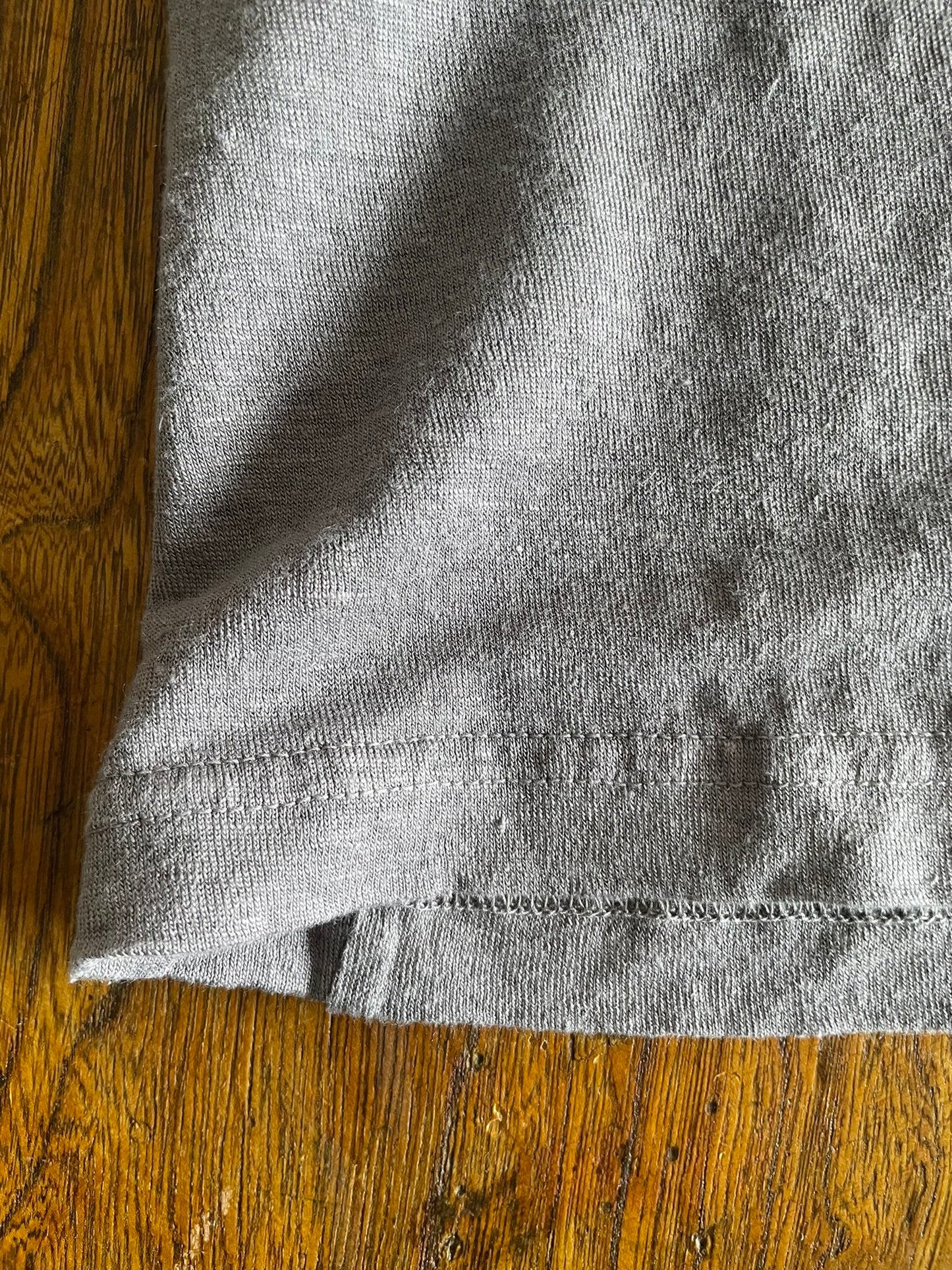 Hemp Jersey, S/S CREW, VLR1410064, Hemp 100%, CHARCOAL