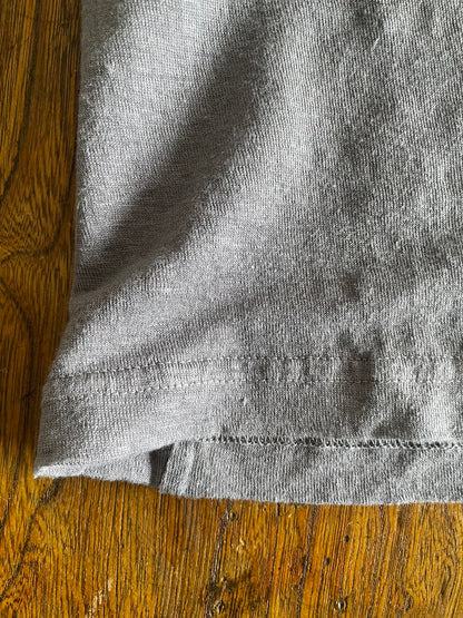 Hemp Jersey, S/S CREW, VLR1410064, Hemp 100%, CHARCOAL