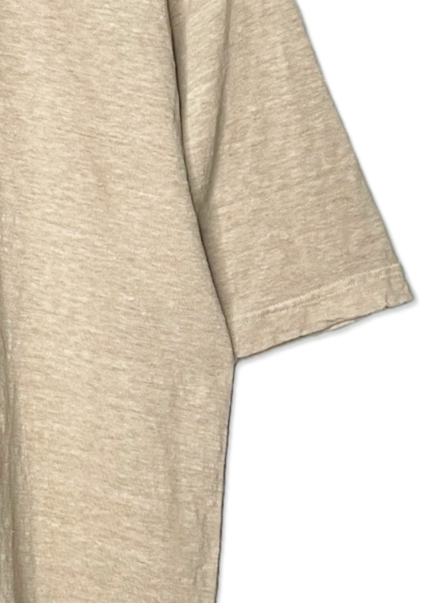 Hemp Jersey, S/S CREW, VLR1410064, Hemp 100%, SAND KHAKI