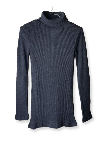 Gauze Rib, LS Turtle, cotton 100%  STYLE #  332751, ONE SIZE, BLACK