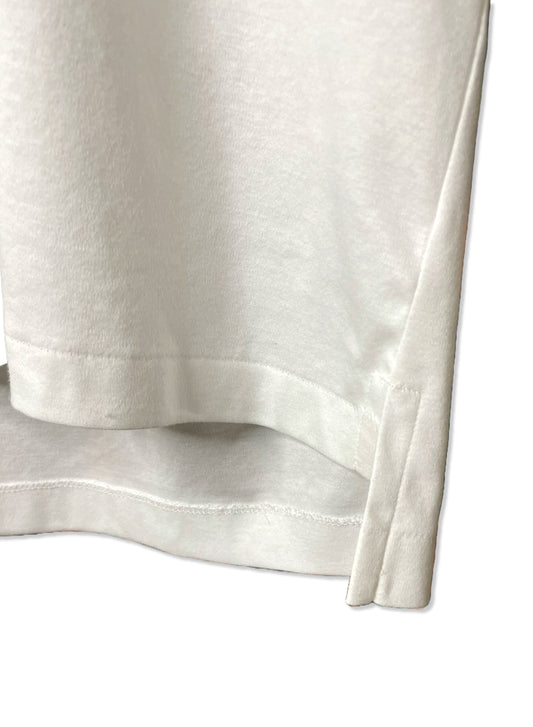 Smooth Basic (Cotton), 351769, S/S LOOSE CREW, WHITE